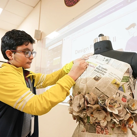 Young learners engaged in an early-years classroom
